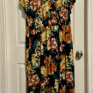 Avenue Multicolor Floral Dress